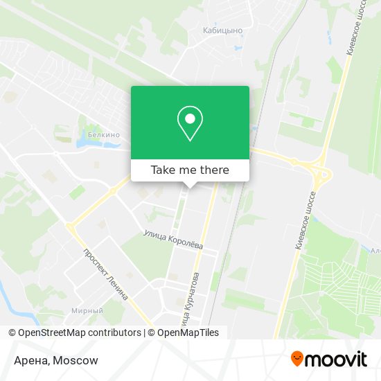 Арена map
