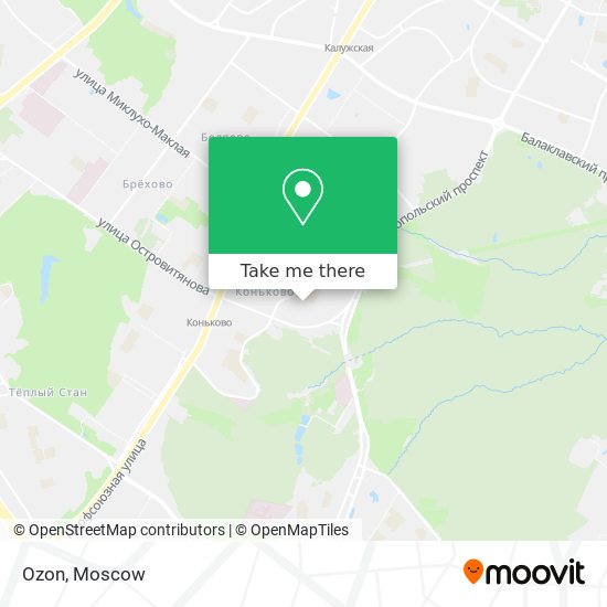 Ozon map