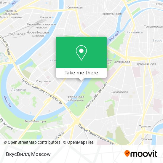 ВкусВилл map