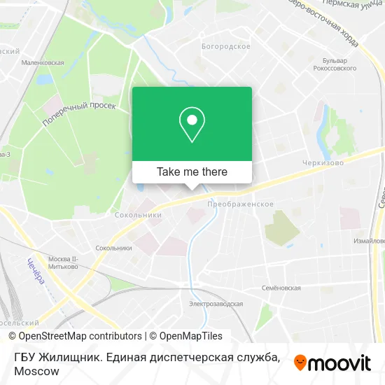 ГБУ Жилищник. Единая диспетчерская служба map