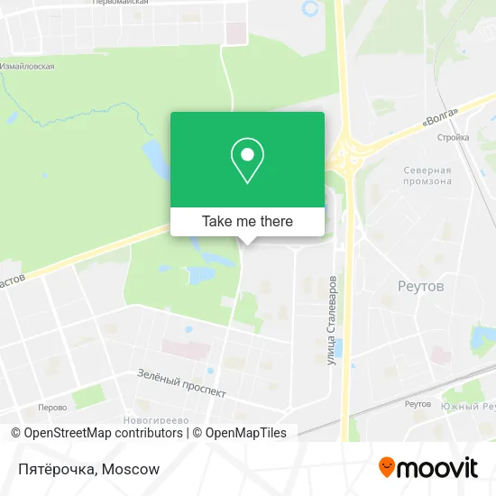 Пятёрочка map
