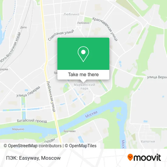 ПЭК: Easyway map