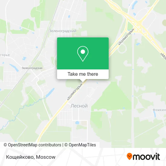 Кощейково map