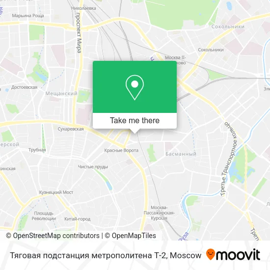 Тяговая подстанция метрополитена Т-2 map