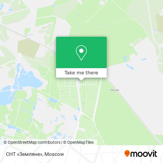 СНТ «Земляне» map