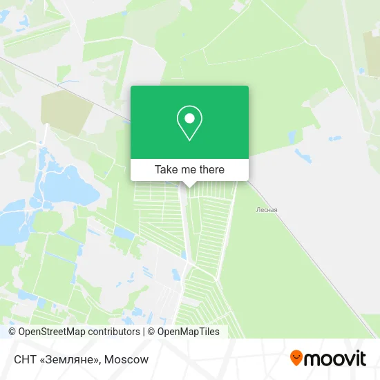 СНТ «Земляне» map