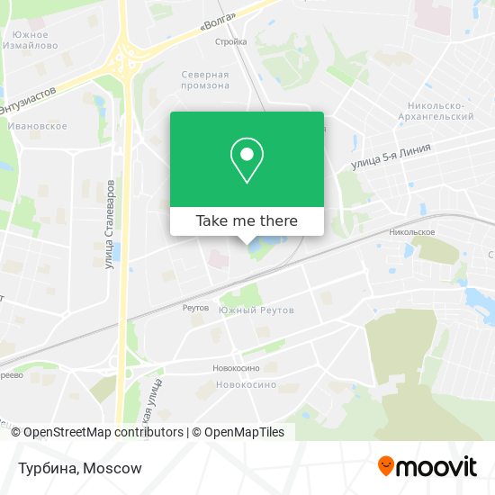 Турбина map