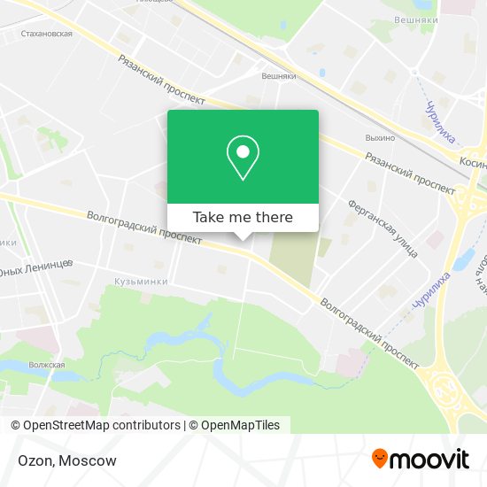 Ozon map