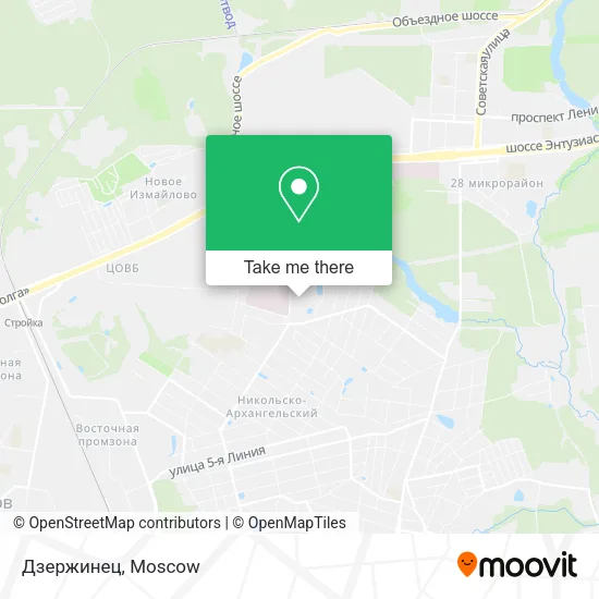 Дзержинец map
