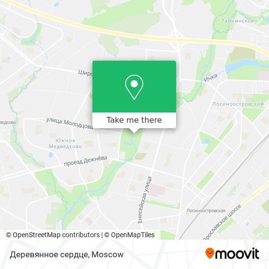 Деревянное сердце map