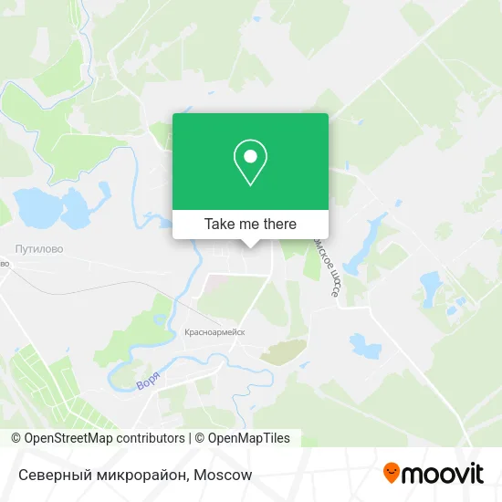 Северный микрорайон map