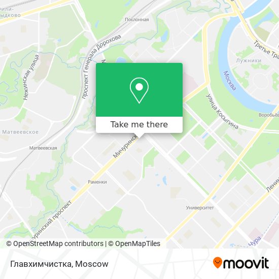 Главхимчистка map