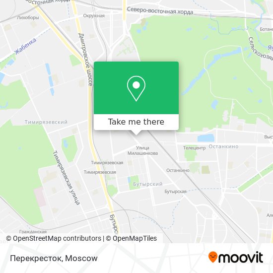 Перекресток map