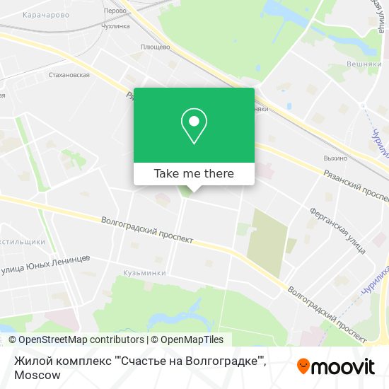 Жилой комплекс ""Счастье на Волгоградке"" map