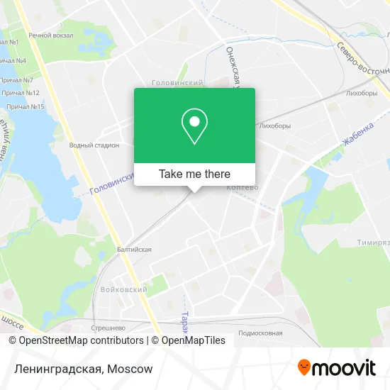 Ленинградская map