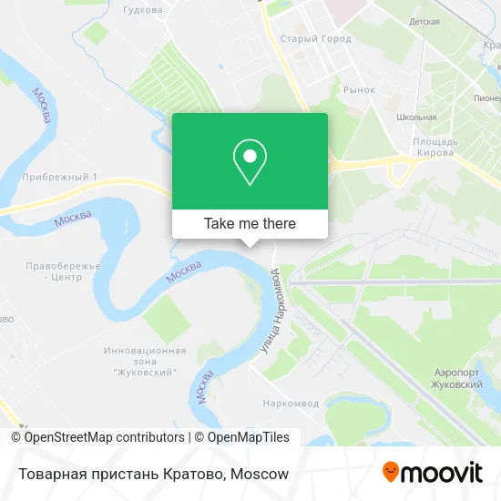 Товарная пристань Кратово map
