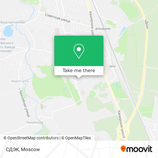 СДЭК map