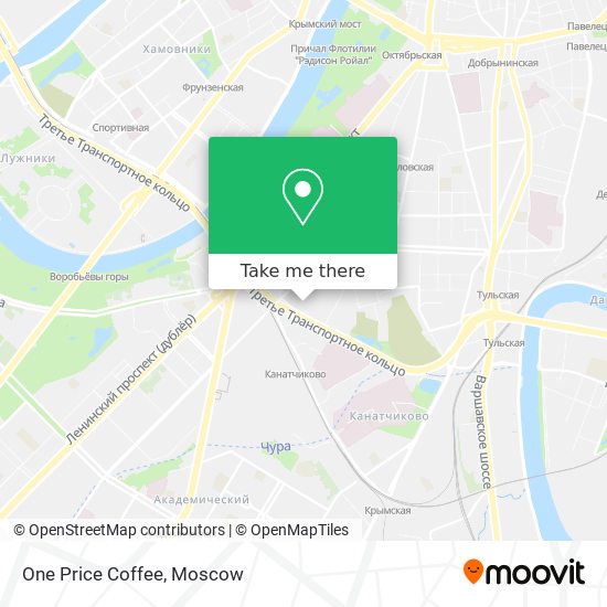 One Price Coffee map