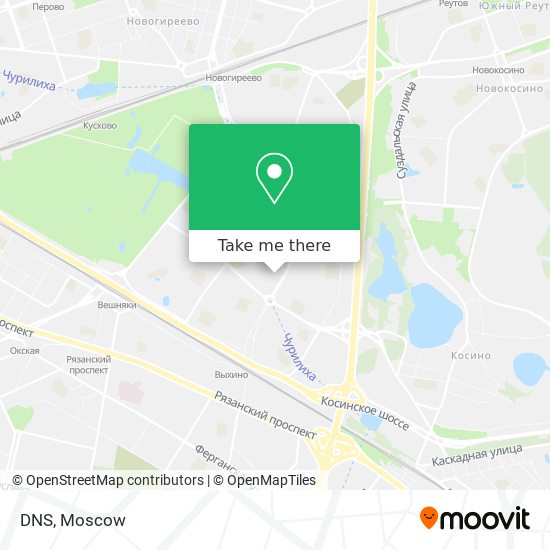 DNS map