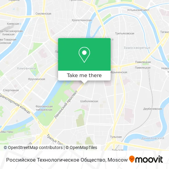 Российское Технологическое Общество map