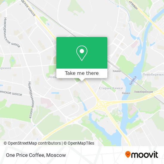 One Price Coffee map