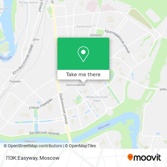 ПЭК:Easyway map