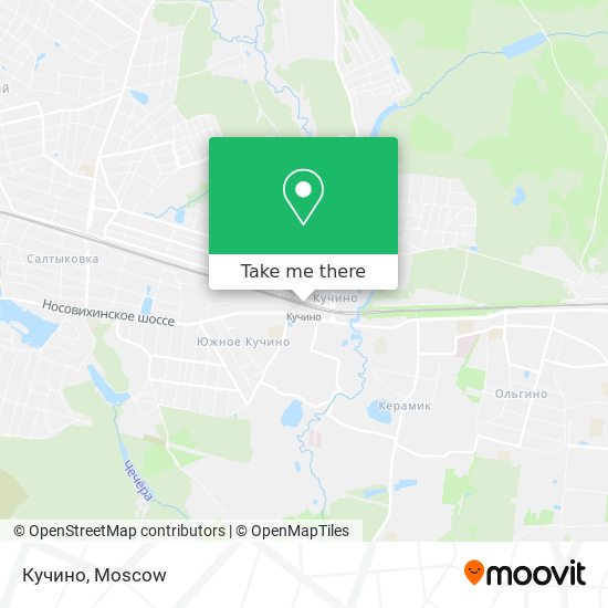 Кучино map