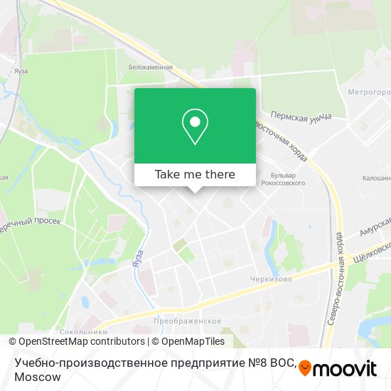 Учебно-производственное предприятие №8 ВОС map