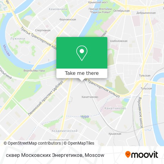 сквер Московских Энергетиков map