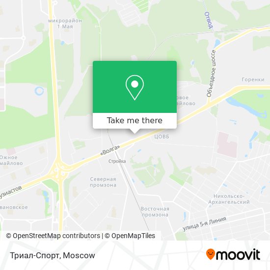 Триал-Спорт map
