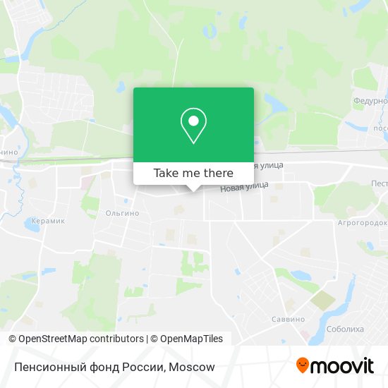 Пенсионный фонд России map