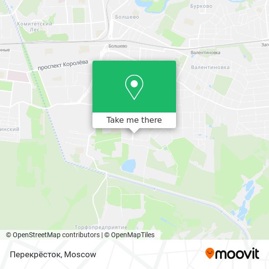 Перекрёсток map