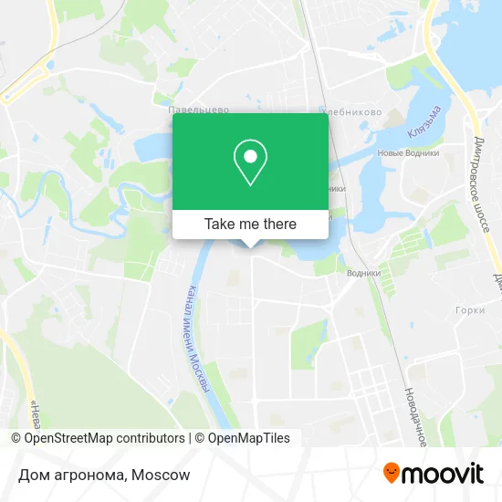 Дом агронома map