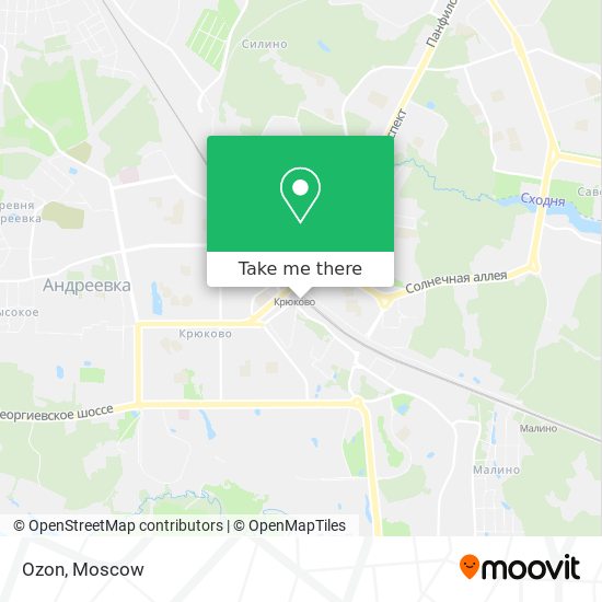 Ozon map