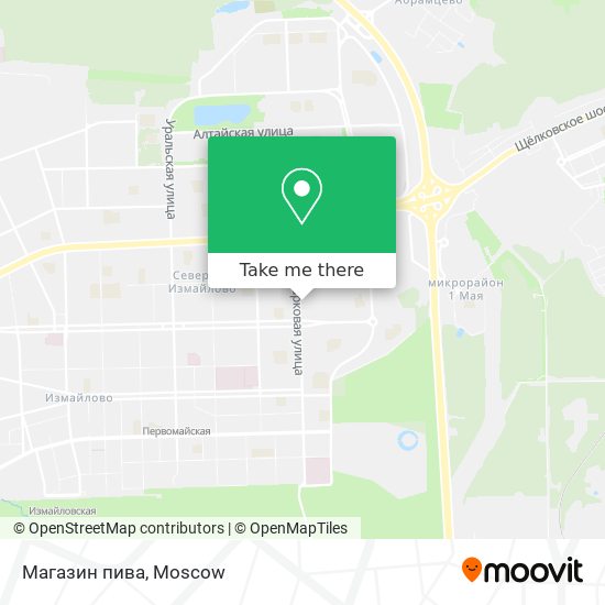 Магазин пива map