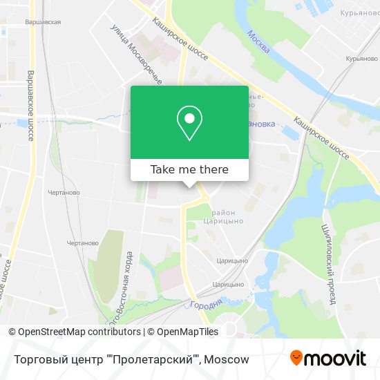 Торговый центр ""Пролетарский"" map