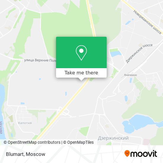 Blumart map
