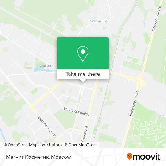 Магнит Косметик map