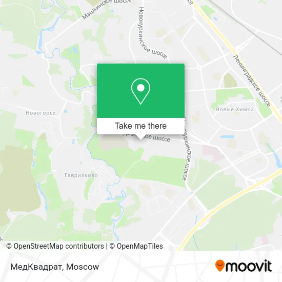 МедКвадрат map