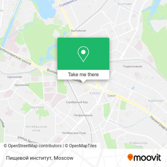 Пищевой институт map