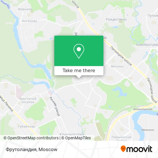 Фрутоландия map