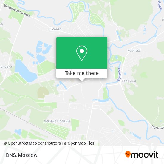 DNS map