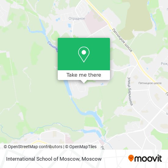International School of Moscow map
