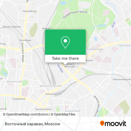 Восточный караван map