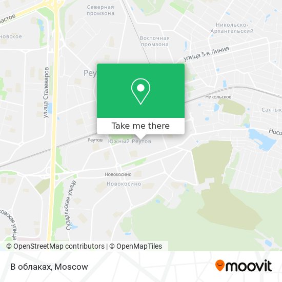 В облаках map