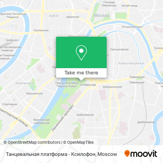 Танцевальная платформа - Ксилофон map