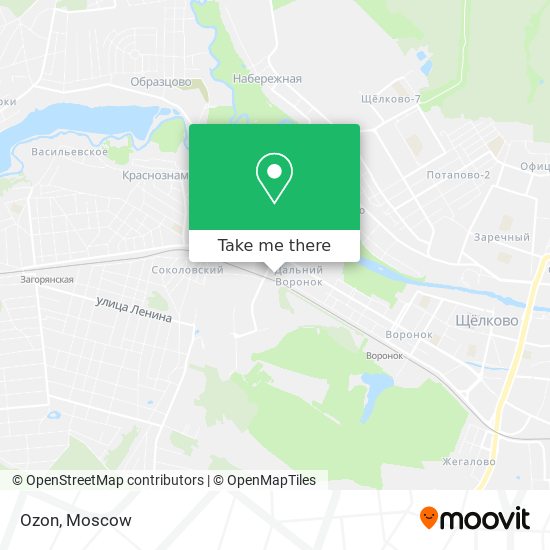 Ozon map