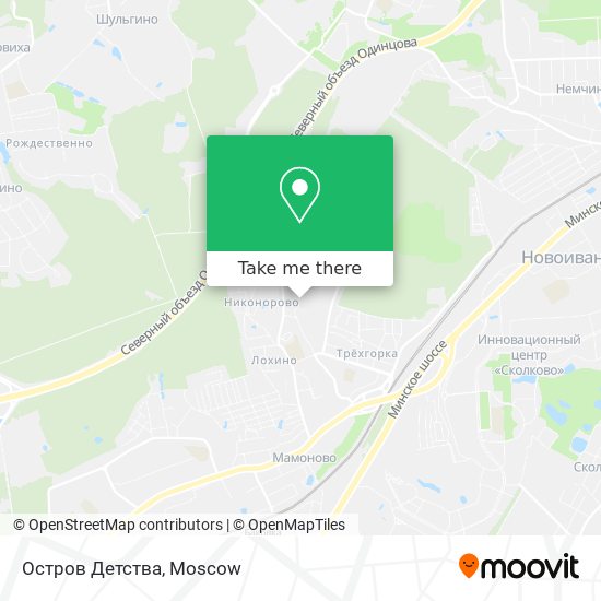 Остров Детства map
