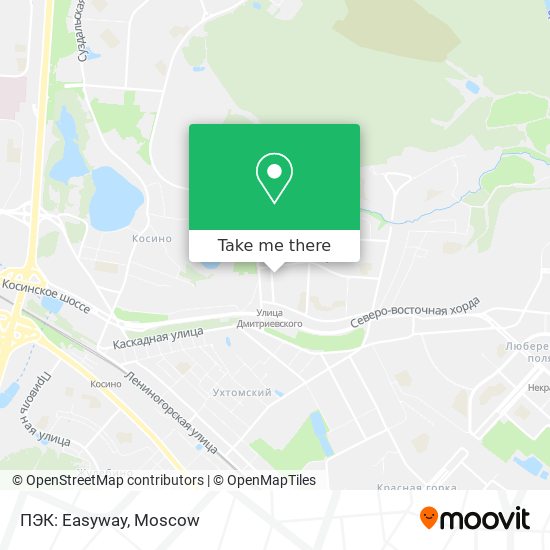 ПЭК: Easyway map