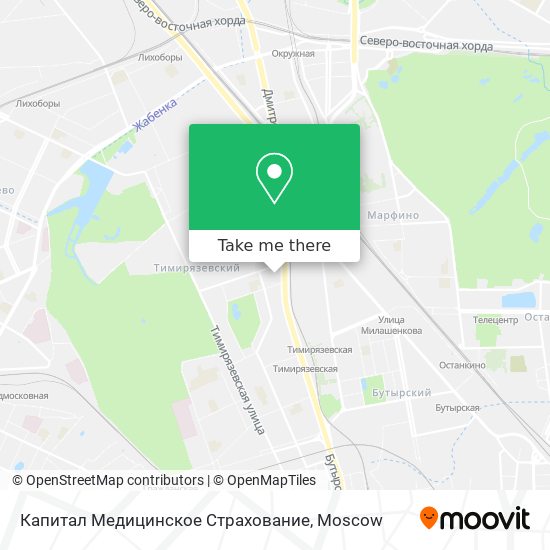 Капитал Медицинское Страхование map